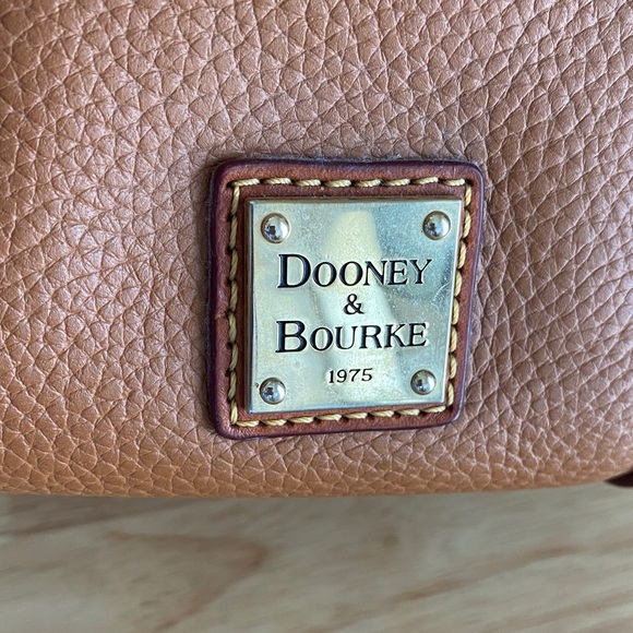 Dooney & Bourke Pebble Grain Tassel Leather Satchel - Picture 14 of 14